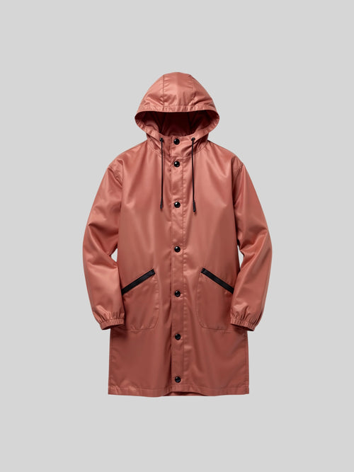 Button-Up Rain Coat