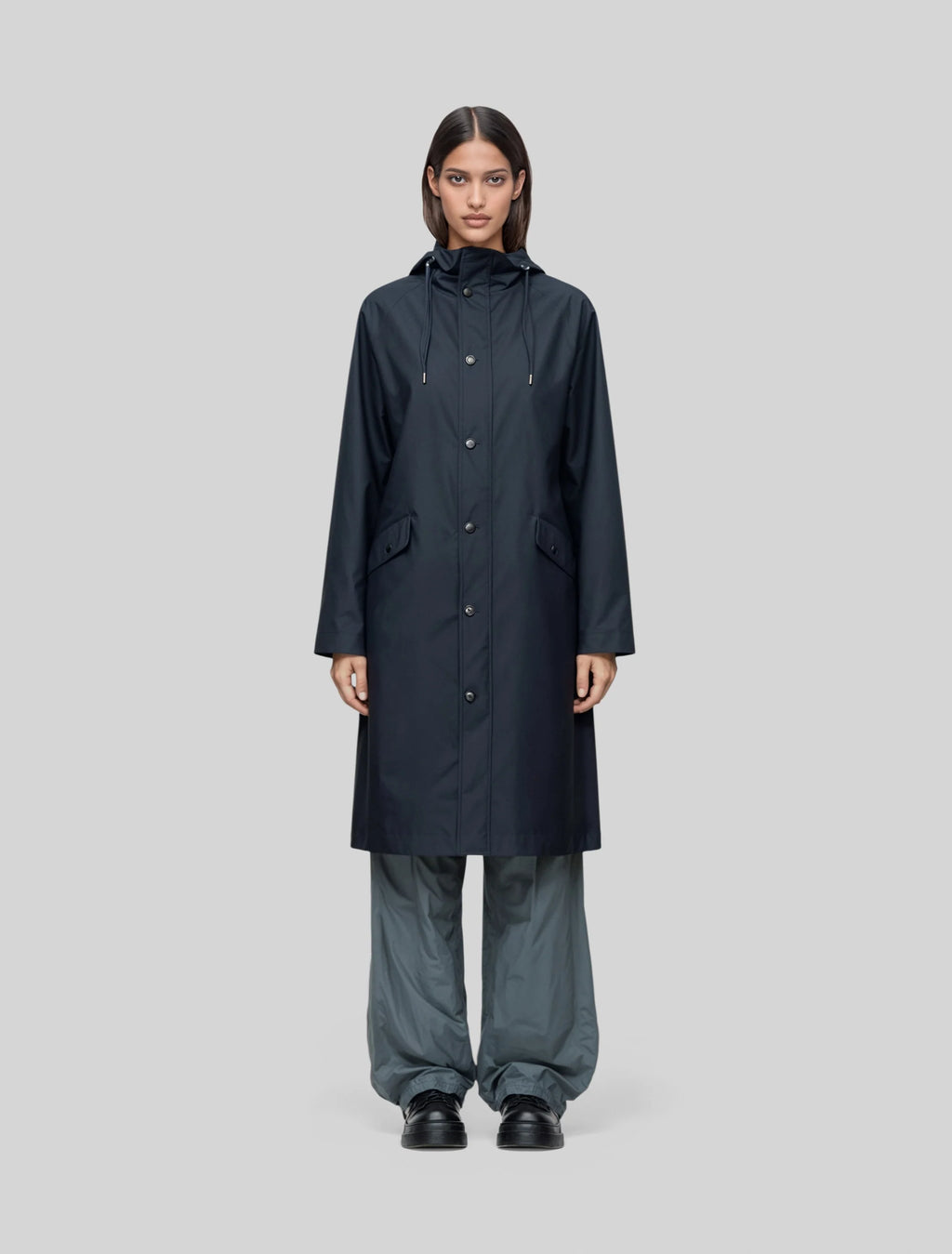 Long Rain Coat